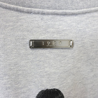 1989 STUDIO ART Crewneck Sweatshirt Grey Black Size XXL