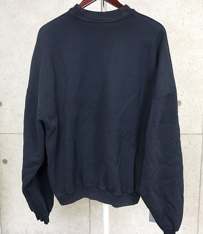 BALENCIAGA Inside Out Oversized Sweatshirt Black Size S