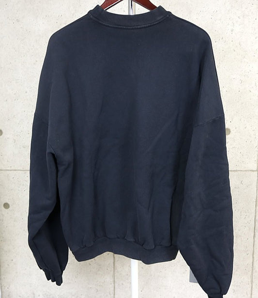 BALENCIAGA Inside Out Oversized Sweatshirt Black Size S