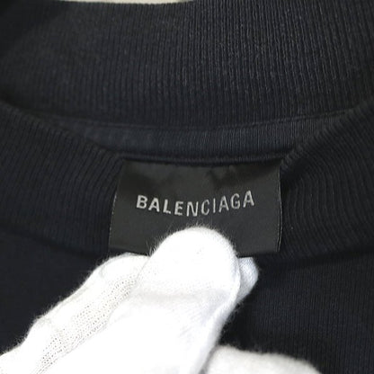 BALENCIAGA Inside Out Oversized Sweatshirt Black Size S