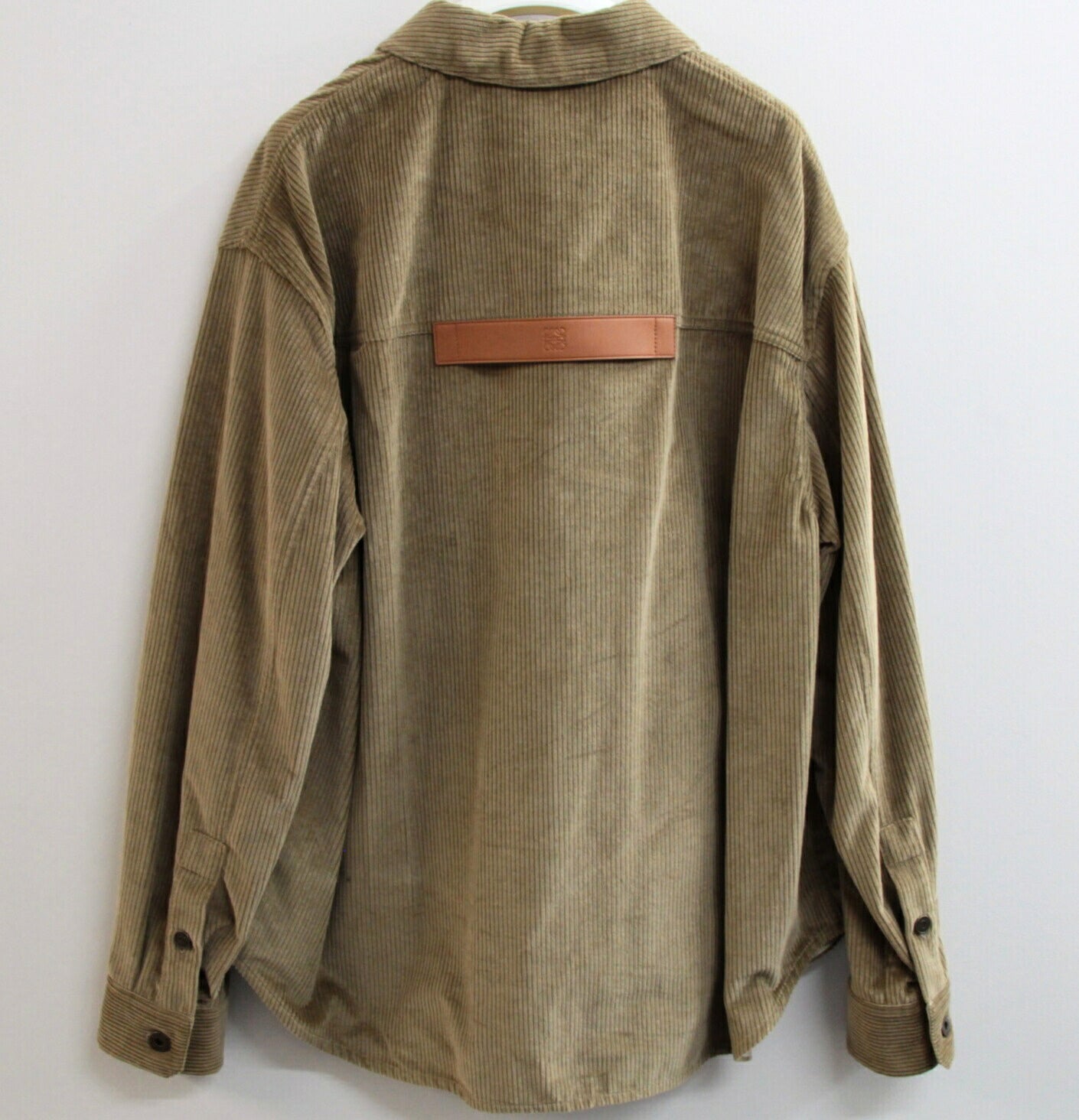 LOEWE Corduroy Cashmere Blend Shirt Jacket Size 44