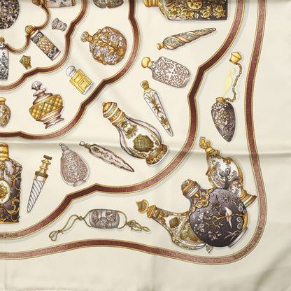 HERMES Carre 90 Silk Perfume Design Scarf Size ONE SIZE