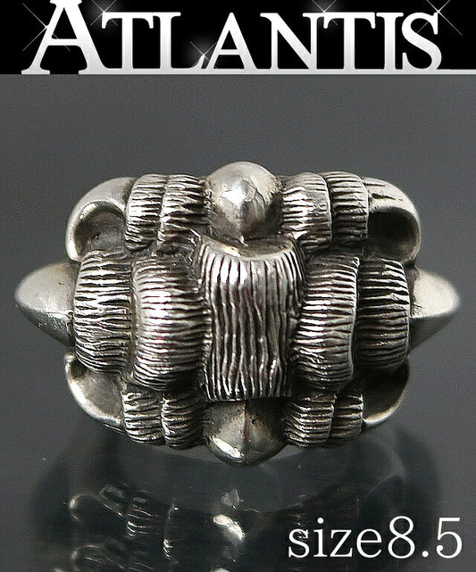 CHROME HEARTS Big Claw Silver Ring Size US 4.5