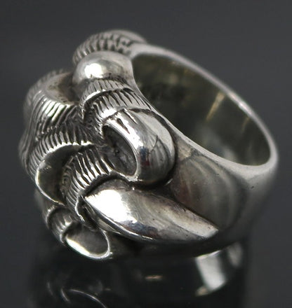 CHROME HEARTS Big Claw Silver Ring Size ONE SIZE