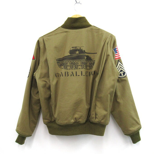 CABALLERO Real McCoy's Tamiya Tankers Jacket Green Size M