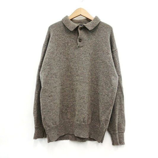 Patagonia 90's Polo Knit Sweater Brown Size L