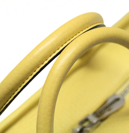 LOEWE Amazona 28 Leather Handbag Yellow Size ONE SIZE