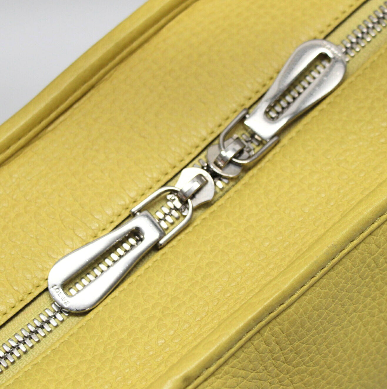 LOEWE Amazona 28 Leather Handbag Yellow Size ONE SIZE