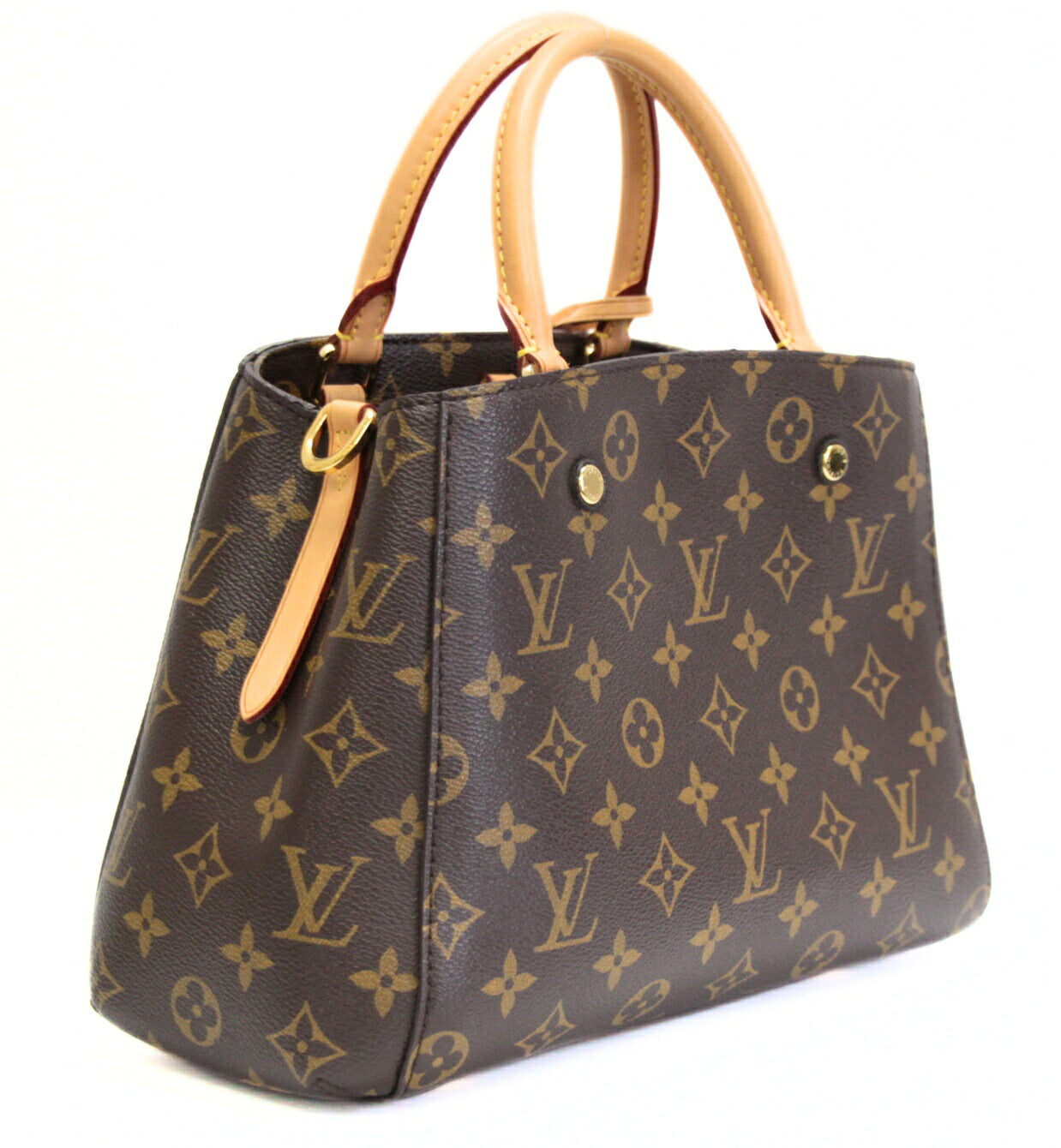 Louis Vuitton Montaigne BB Handbag Brown Size ONE SIZE