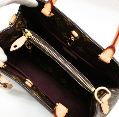 Louis Vuitton Montaigne BB Handbag Brown Size ONE SIZE