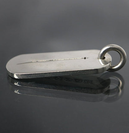 CHROME HEARTS Chengdu Limited RS Cross Dog Tag Size ONE SIZE