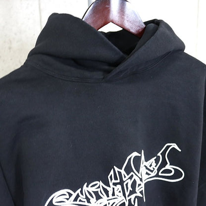 SAINT MICHAEL MX6 Hoodie Cotton Black Size XL