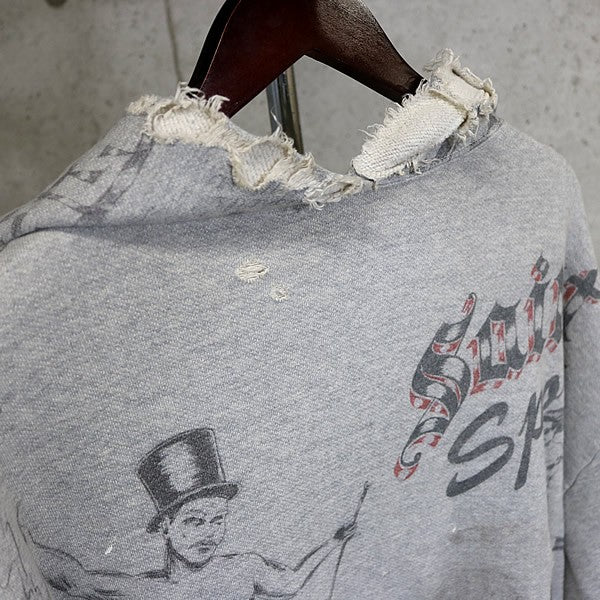 SAINT MICHAEL x Alexis Ross Drawing Hoodie Grey Size XL