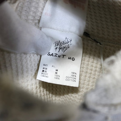 SAINT MICHAEL x Alexis Ross Drawing Hoodie Grey Size XL