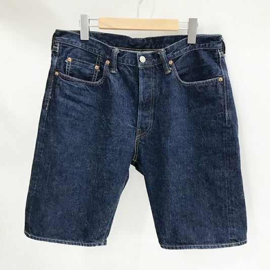 FULLCOUNT 5 Pocket Denim Shorts Indigo Size 34