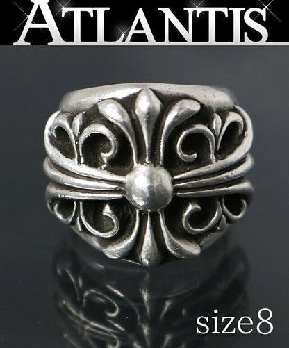CHROME HEARTS Keeper Ring SV925 Silver Size ONE SIZE