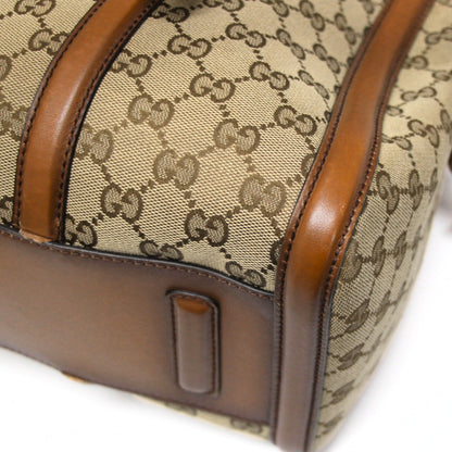 GUCCI Sherry Line GG Canvas 2-Way Boston Bag Size ONE SIZE