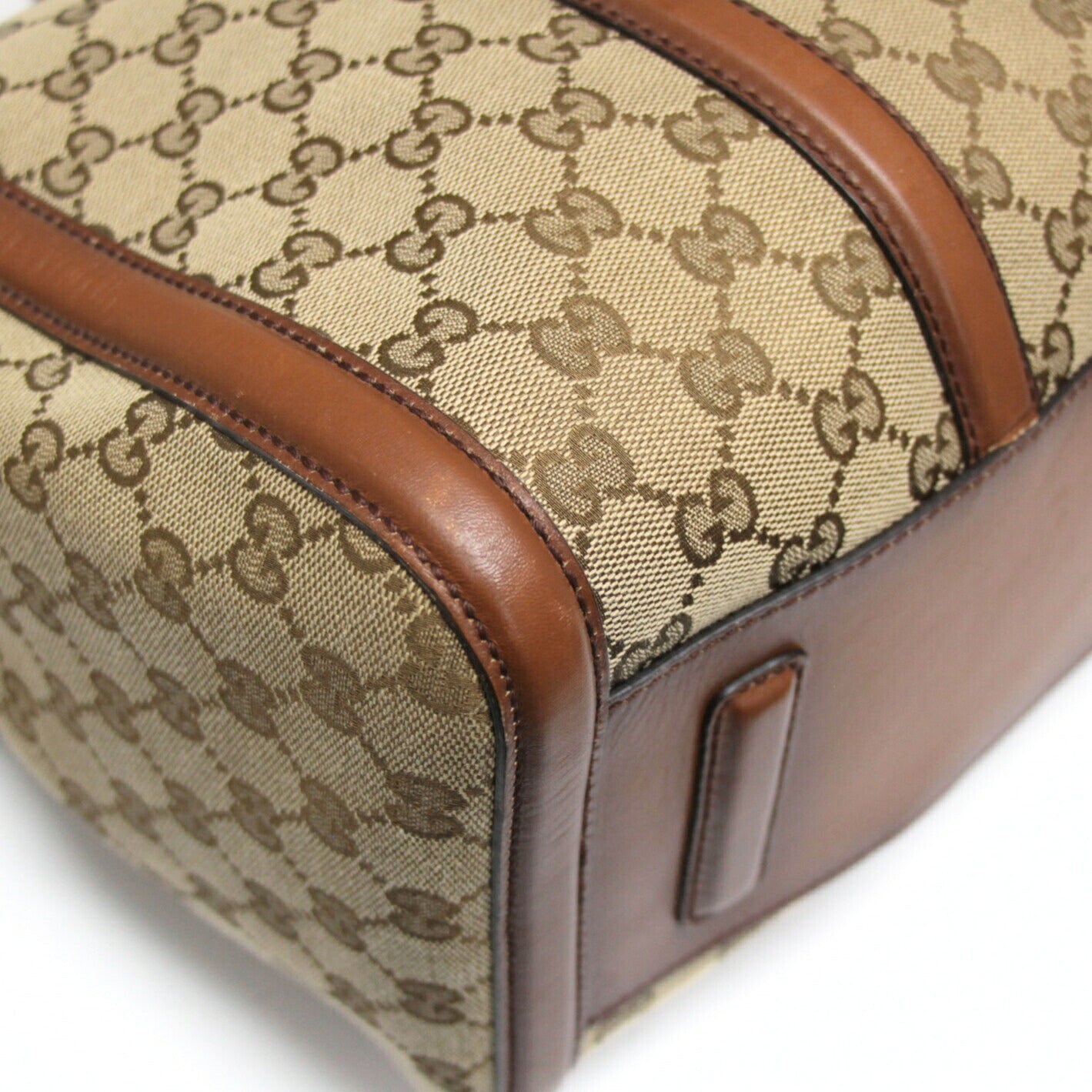 GUCCI Sherry Line GG Canvas 2-Way Boston Bag Size ONE SIZE
