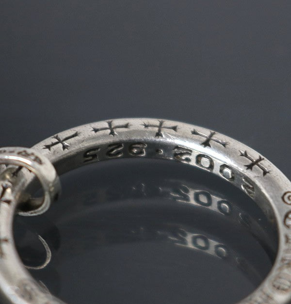 CHROME HEARTS 5P Star NTFL Ring Silver 925 Size ONE SIZE