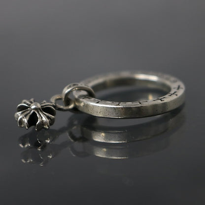 CHROME HEARTS CH Plus NTFL Ring Silver 925 Size ONE SIZE