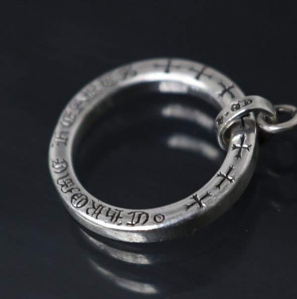 CHROME HEARTS CH Plus NTFL Ring Silver 925 Size ONE SIZE