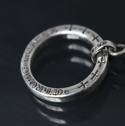 CHROME HEARTS CH Plus NTFL Ring Silver 925 Size ONE SIZE