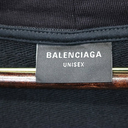 BALENCIAGA 2023 Driver's Knit Double Zip Hoodie Black Size 1