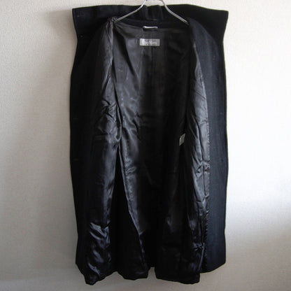 Max Mara Pure Wool Coat Black Size 38