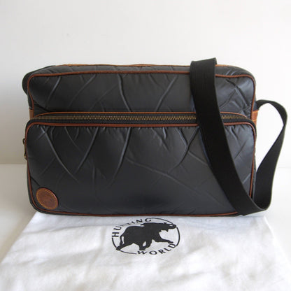 HUNTING WORLD Canvas shoulder bag Blue