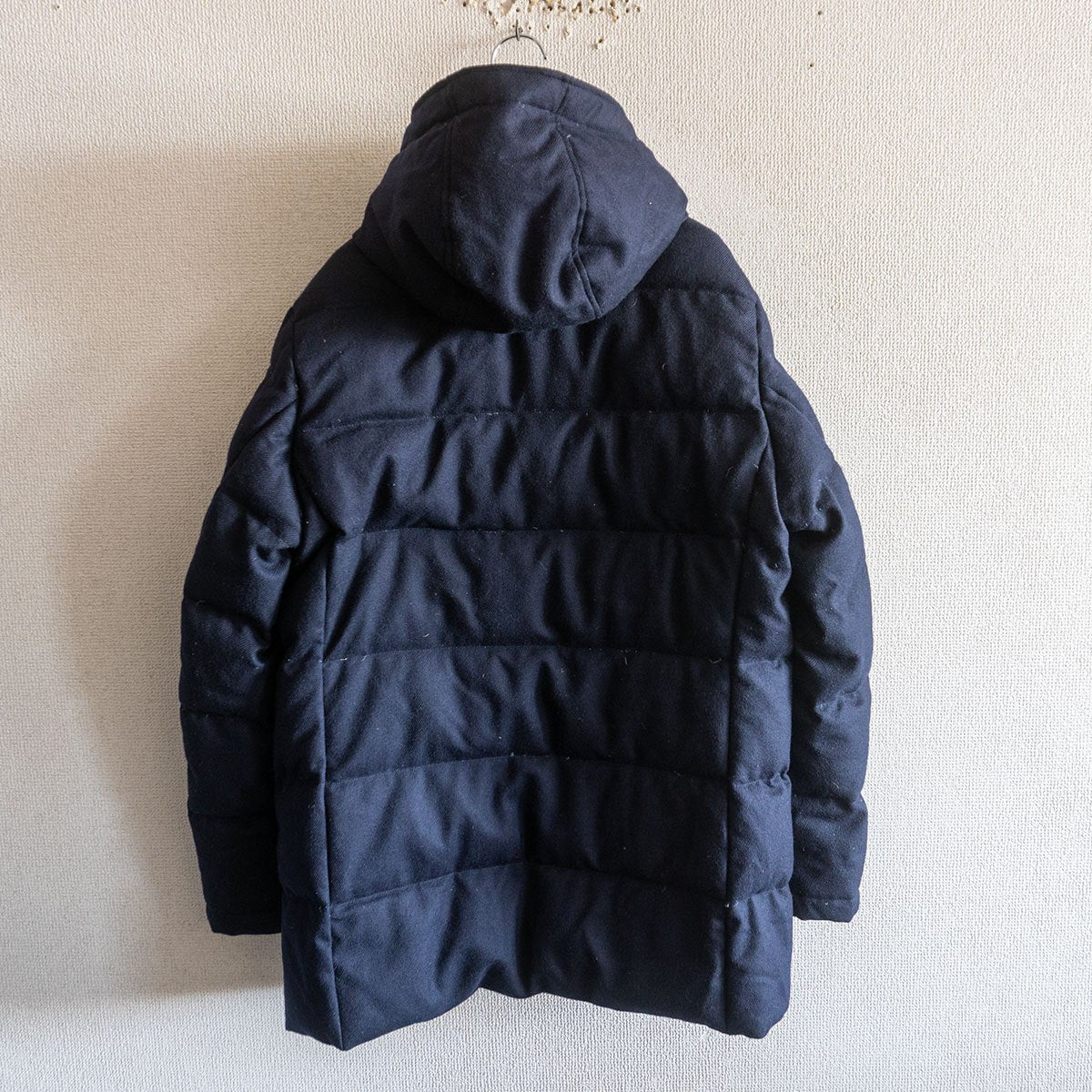 MACKINTOSH LONDON Wool Down Jacket Blue Size 40