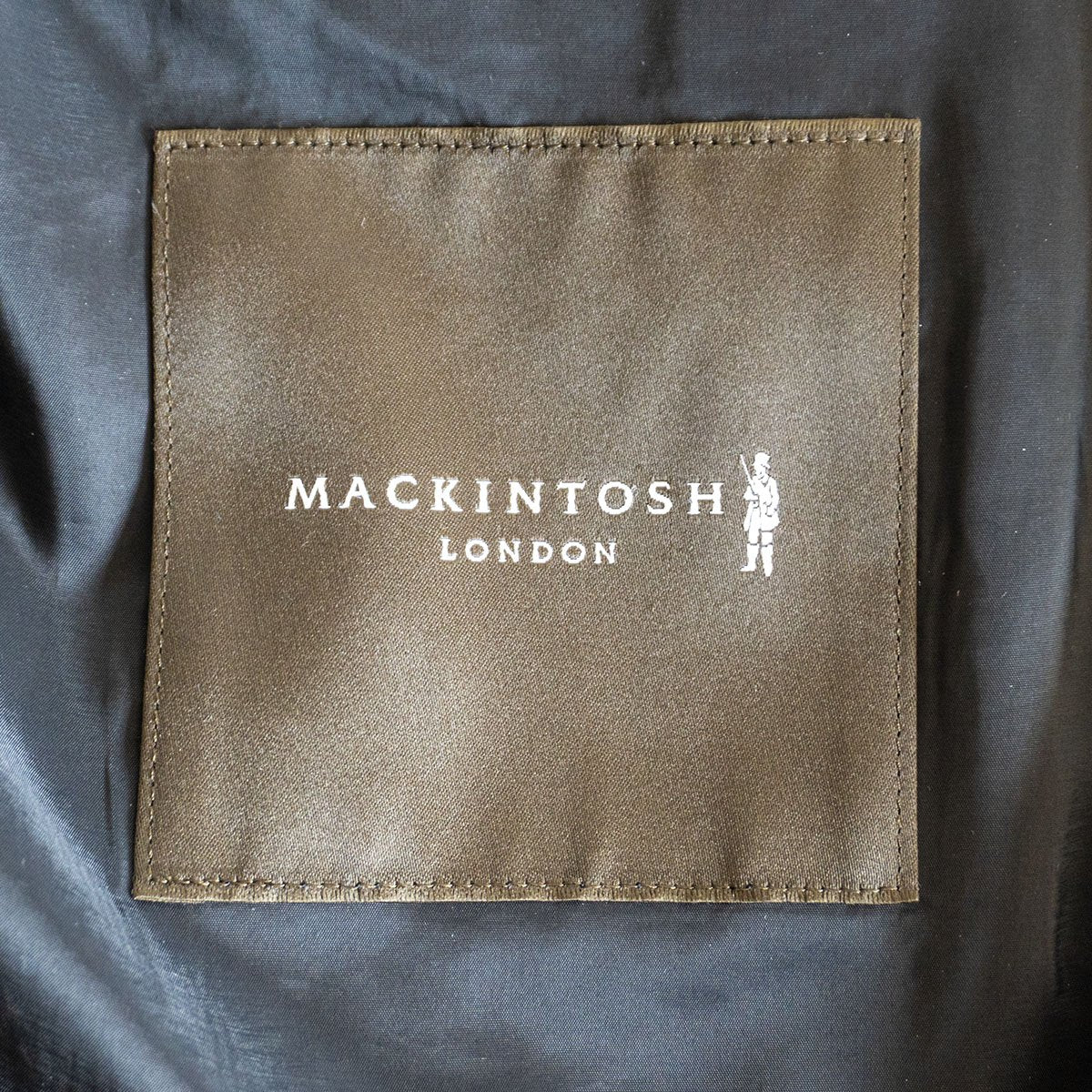 MACKINTOSH LONDON Wool Down Jacket Blue Size 40