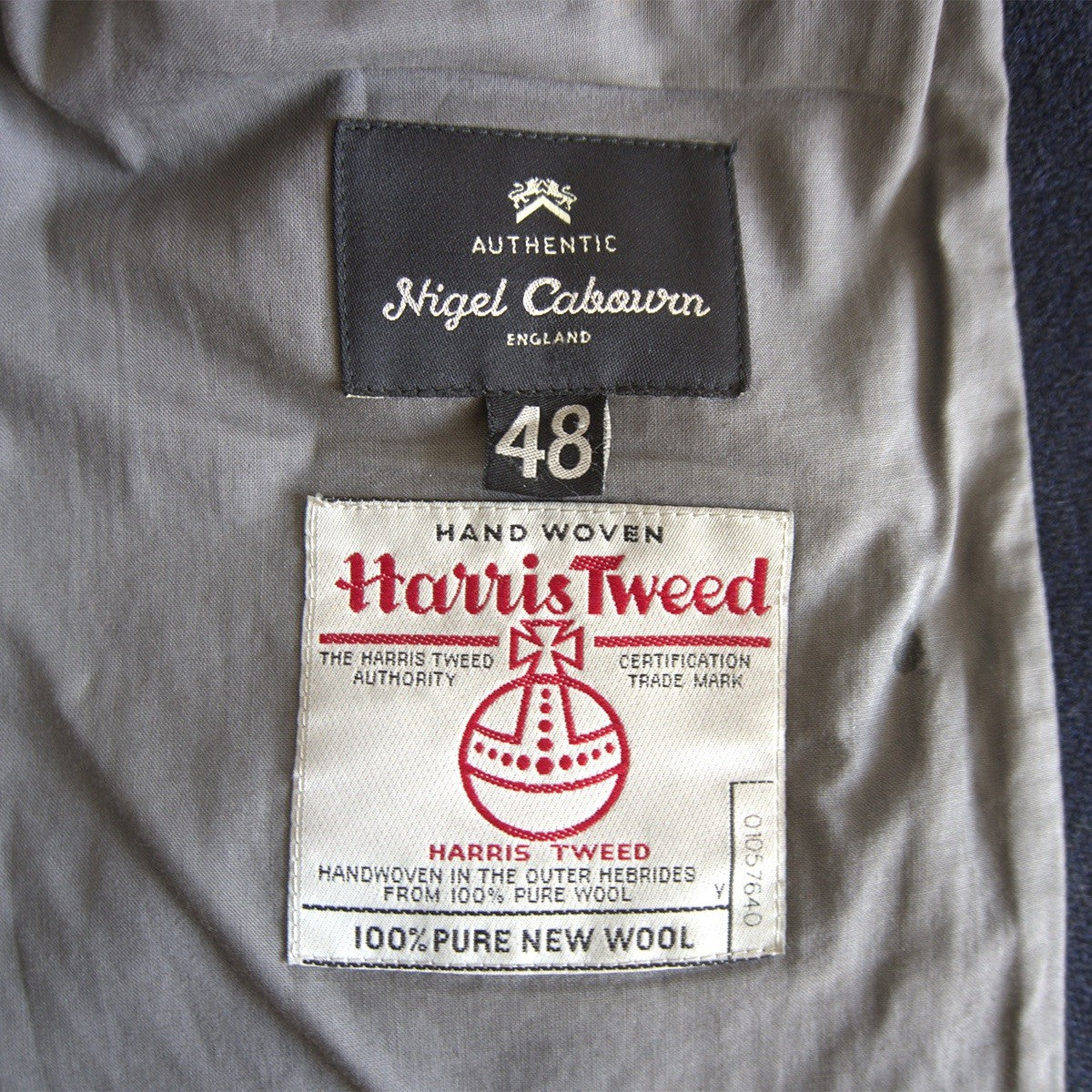 NIGEL CABOURN Mallory Jacket Harris Tweed Ventile Size M