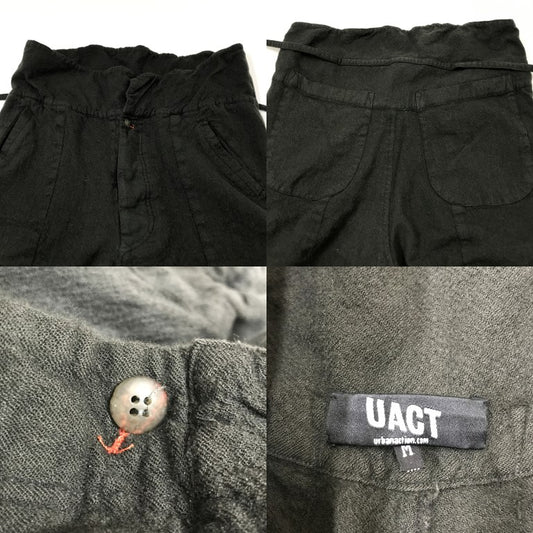 UACT 90s-00s Wool High-Waist Pants Black Size M
