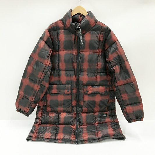 TAION Mountain Packable Volume Down Check Black/Red Size L
