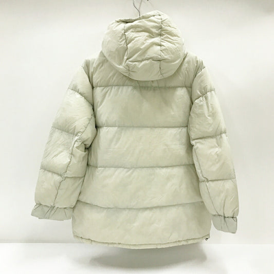human woman TAION Volume Hood Down Coat White Size M