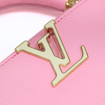LOUIS VUITTON Capucines Mini Bag Pink Size ONE SIZE