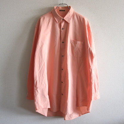 Y's for Men Oversized Rounded Shirt Orange Size XXL