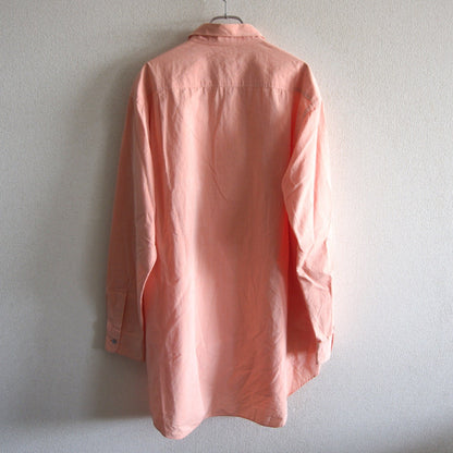 Y's for Men Oversized Rounded Shirt Orange Size XXL