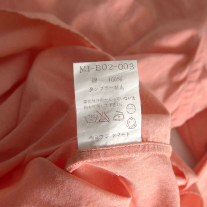 Y's for Men Oversized Rounded Shirt Orange Size XXL