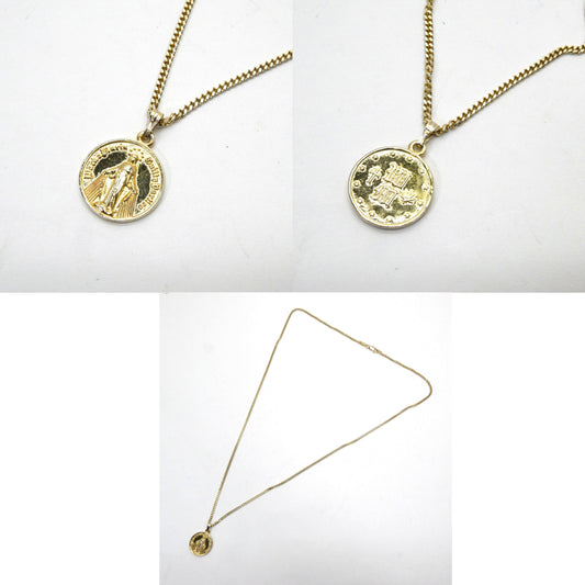 WACKO MARIA Gold Plate Silver 925 Coin Necklace Type 2