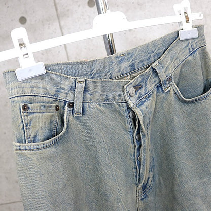 Acne Studios Wide Leg Denim Pants Blue Size 34