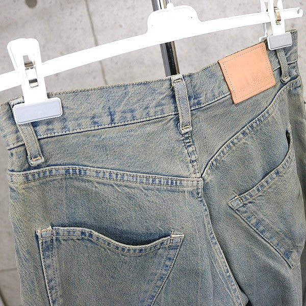 Acne Studios Wide Leg Denim Pants Blue Size 34