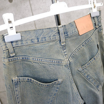 Acne Studios Wide Leg Denim Pants Blue Size 34