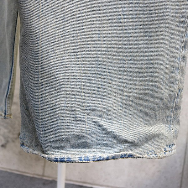 Acne Studios Wide Leg Denim Pants Blue Size 34