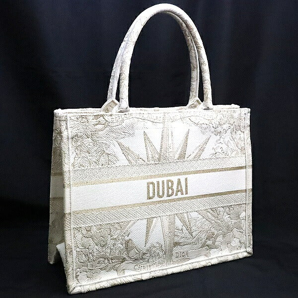 Christian Dior Dubai Book Tote Canvas Multi Size ONE SIZE