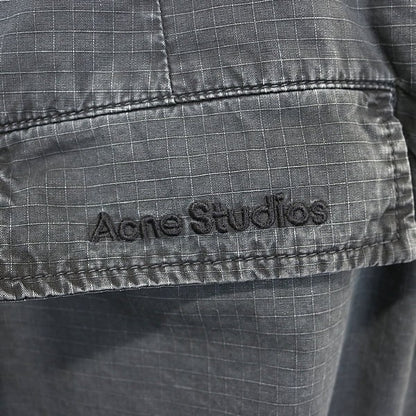 Acne Studios Cotton Cargo Pants Black Size 44