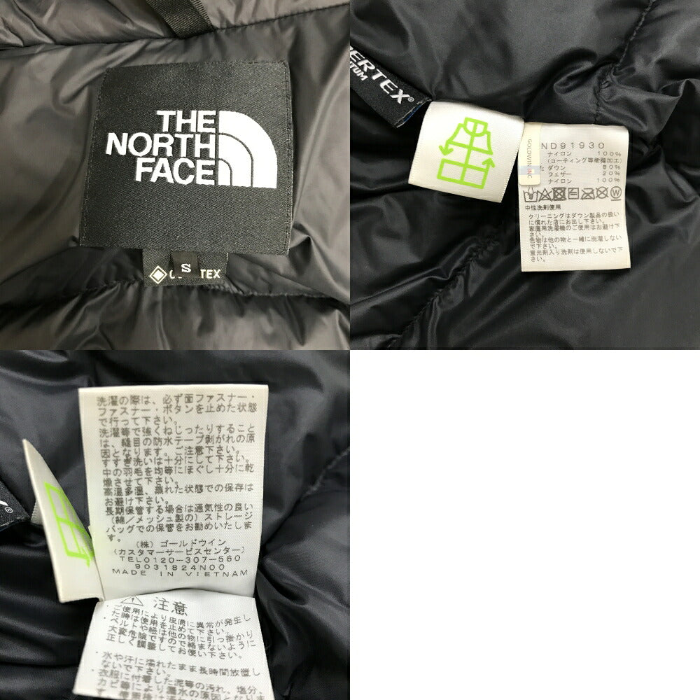 THE NORTH FACE Mountain Down Jacket Black Size S