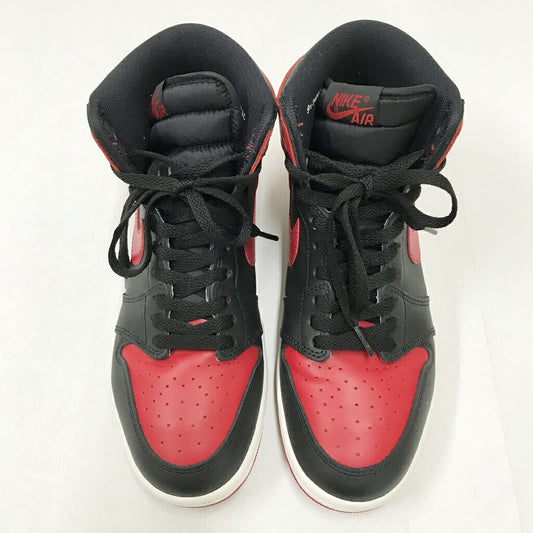 NIKE Air Jordan 1 High 85 Black Red Sneakers Size 27.5