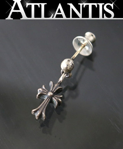 CHROME HEARTS Stacked CH Cross Drop Earrings Size ONE SIZE
