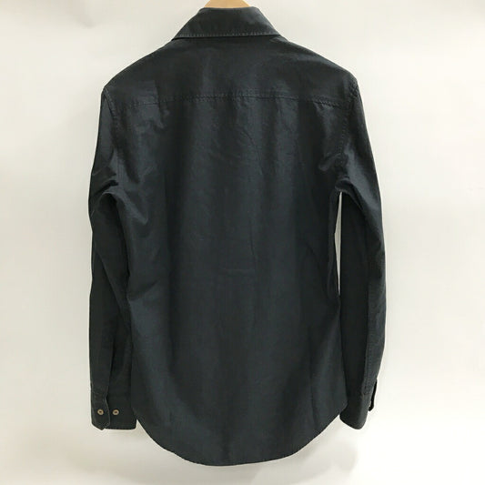Vivienne Westwood MAN Orb Logo Long Shirt Black Size 44
